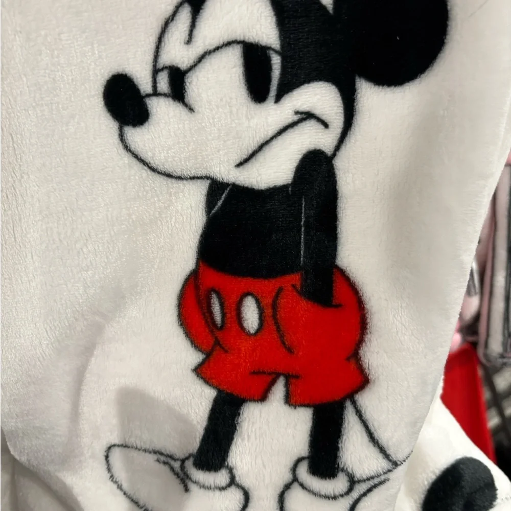 NWT Disney Minnie & Mickey mouse 2 pack Blanket Set - 60” x 70”